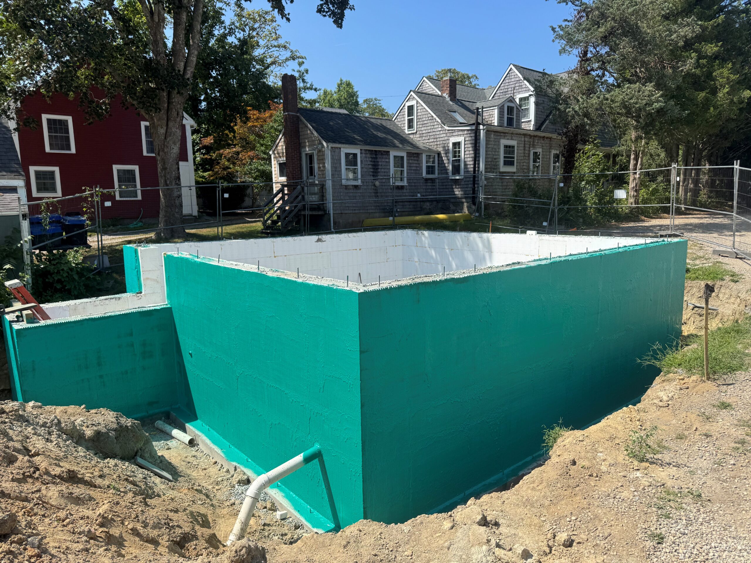 Rub-R-Wall Waterproofing on ICF